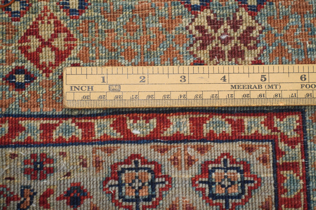 6 ft Gray Mamluk Turkish Hand knotted Runner Rug - Yildiz Rugs