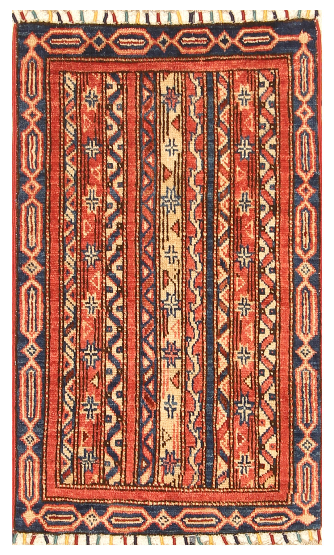 2x3 Red Turkish Hand-Knotted Rug - Yildiz Rugs
