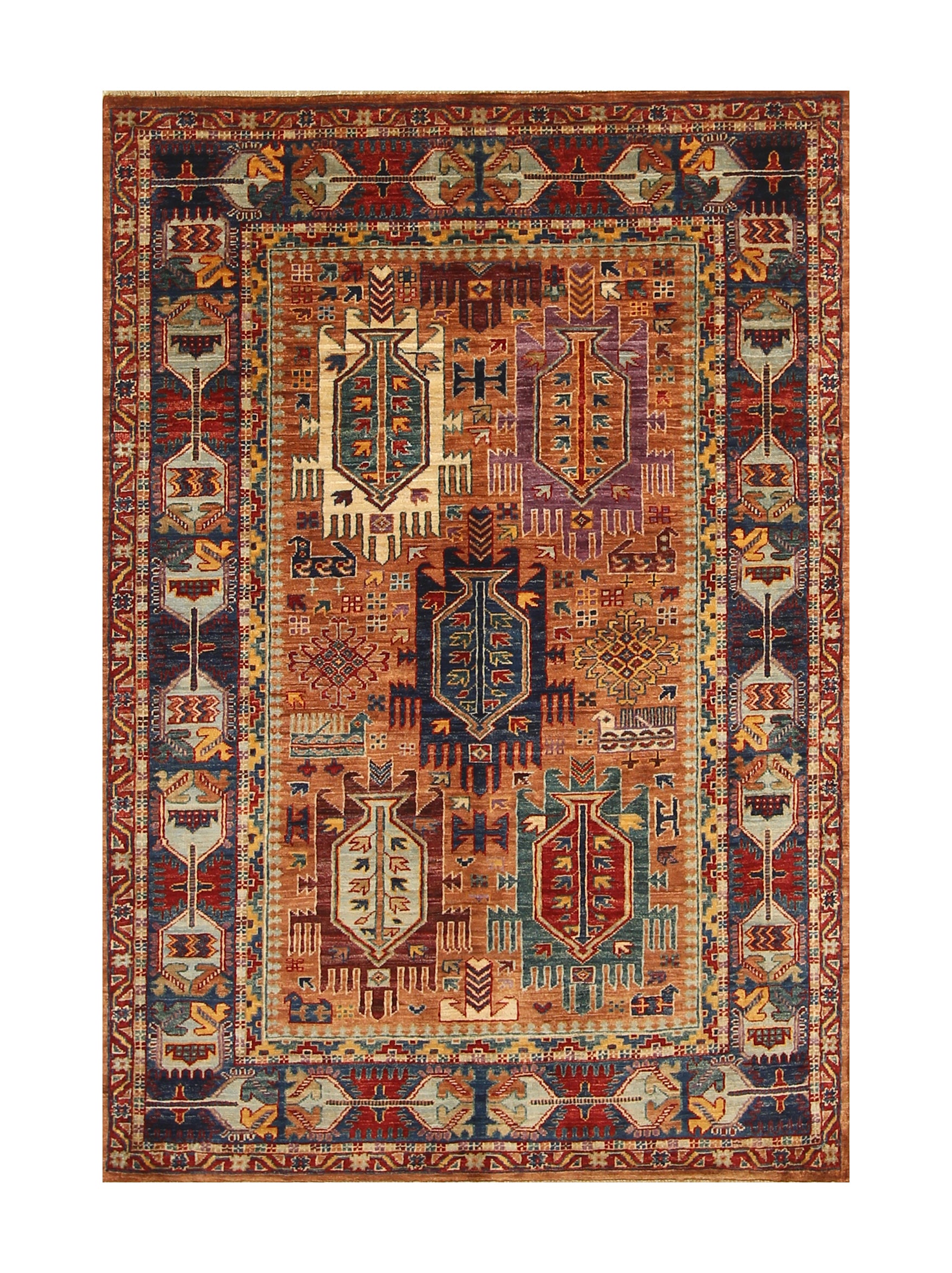 Afghanistan Baluch square rug-