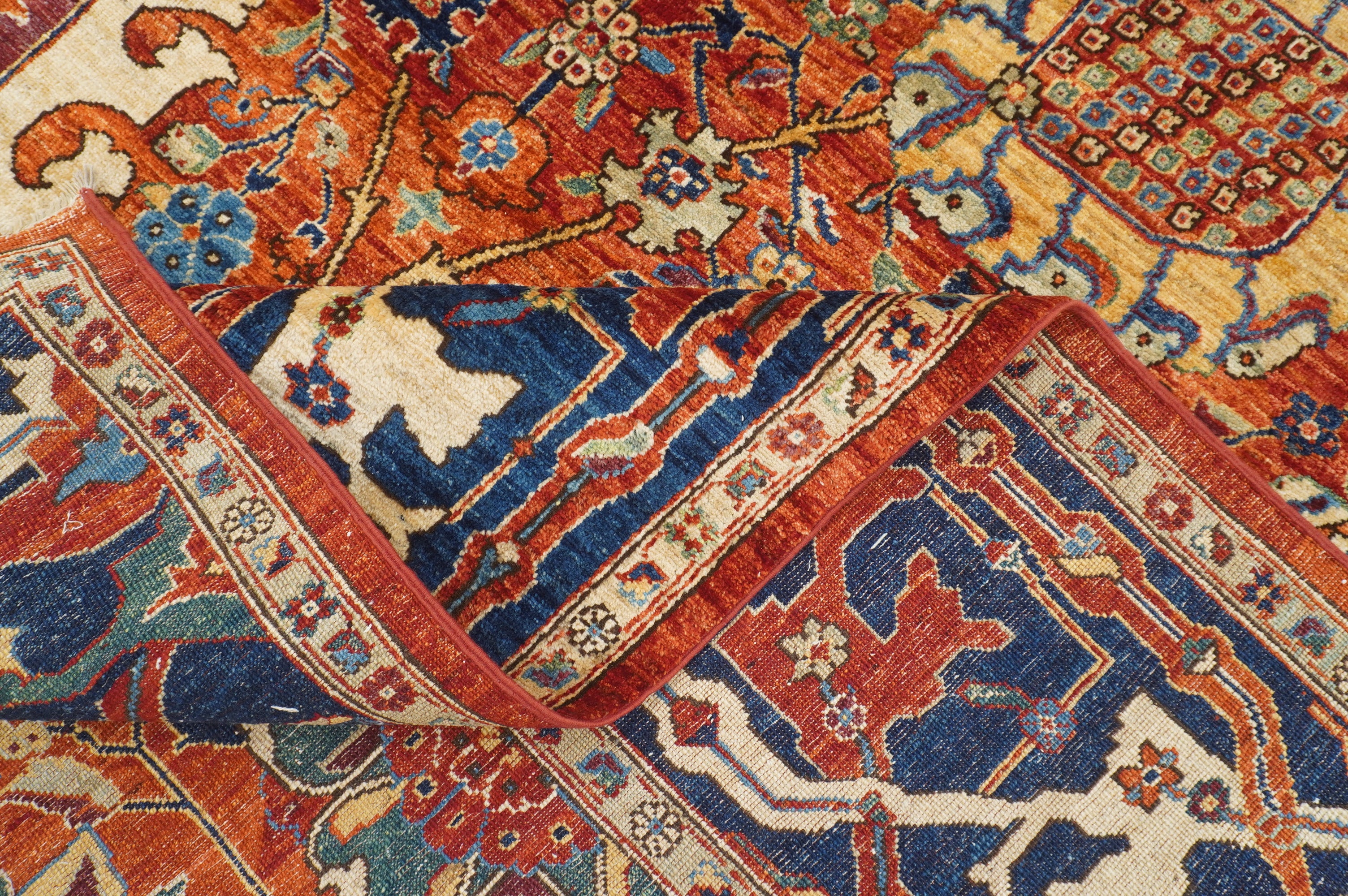 11 x 17 Red Bidjar Afghan Hand Knotted Gallery Oversize Oriental Rug - Yildiz Rugs