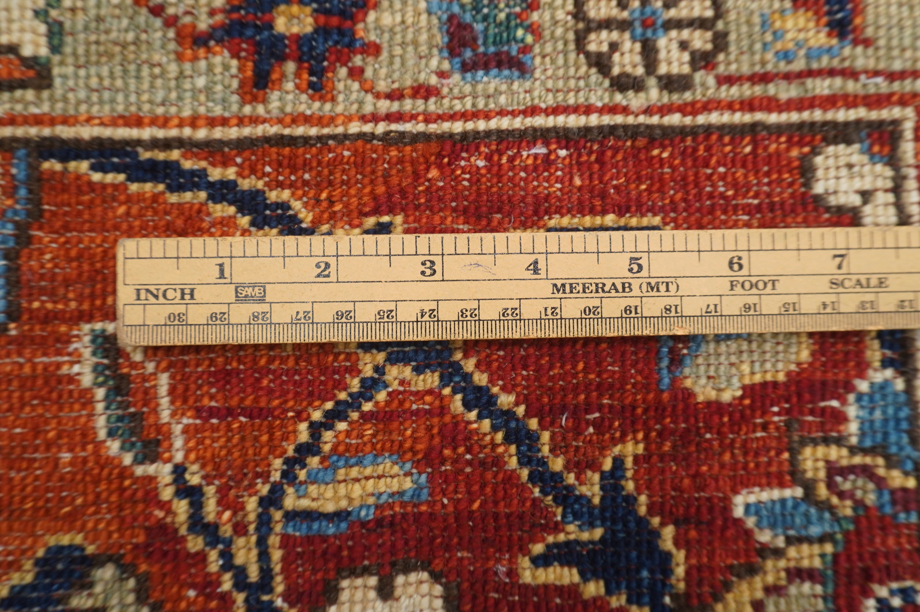 11 x 17 Red Bidjar Afghan Hand Knotted Gallery Oversize Oriental Rug - Yildiz Rugs