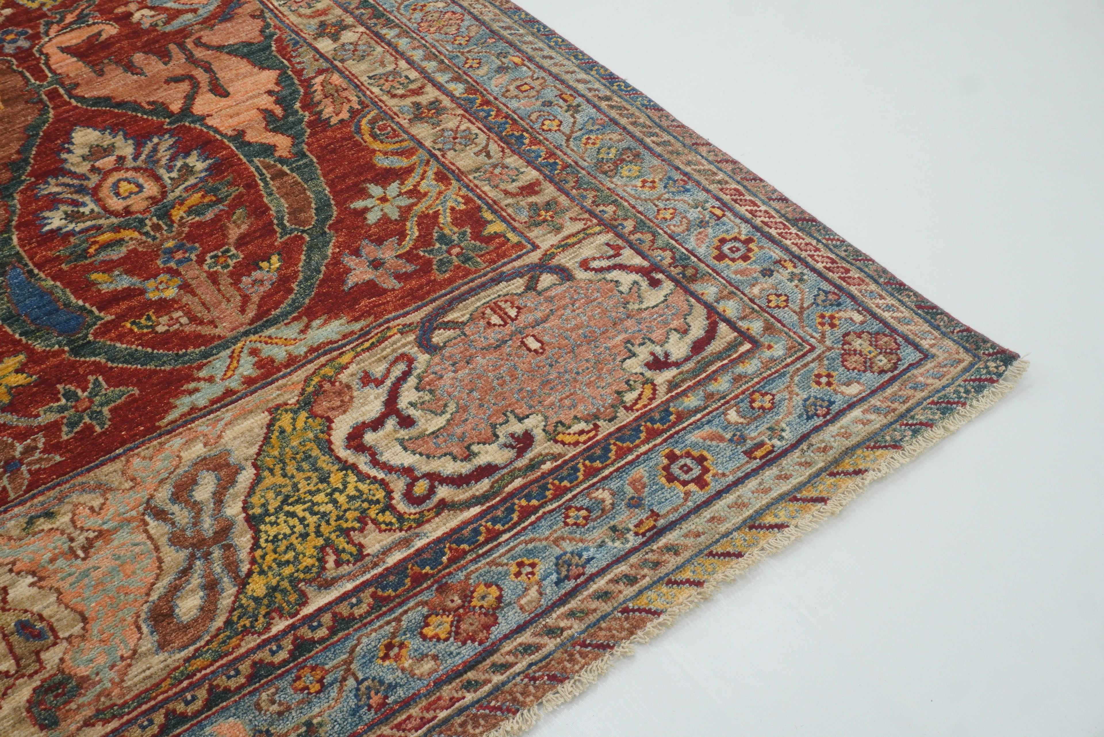 8x10 Red Bidjar Afghan Hand knotted Oriental Rug - Yildiz Rugs