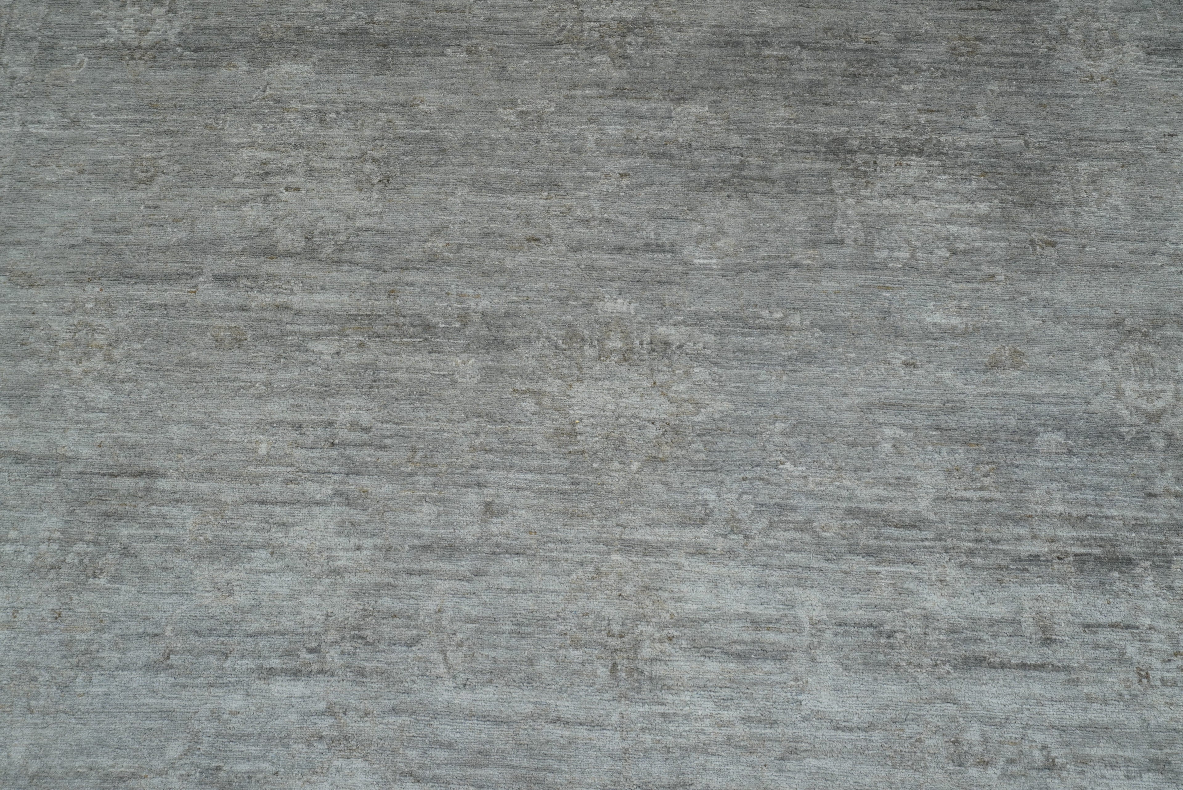 8x10 Overdyed Oushak Slate Gray Hand-Knotted Oriental Rug - Yildiz Rugs