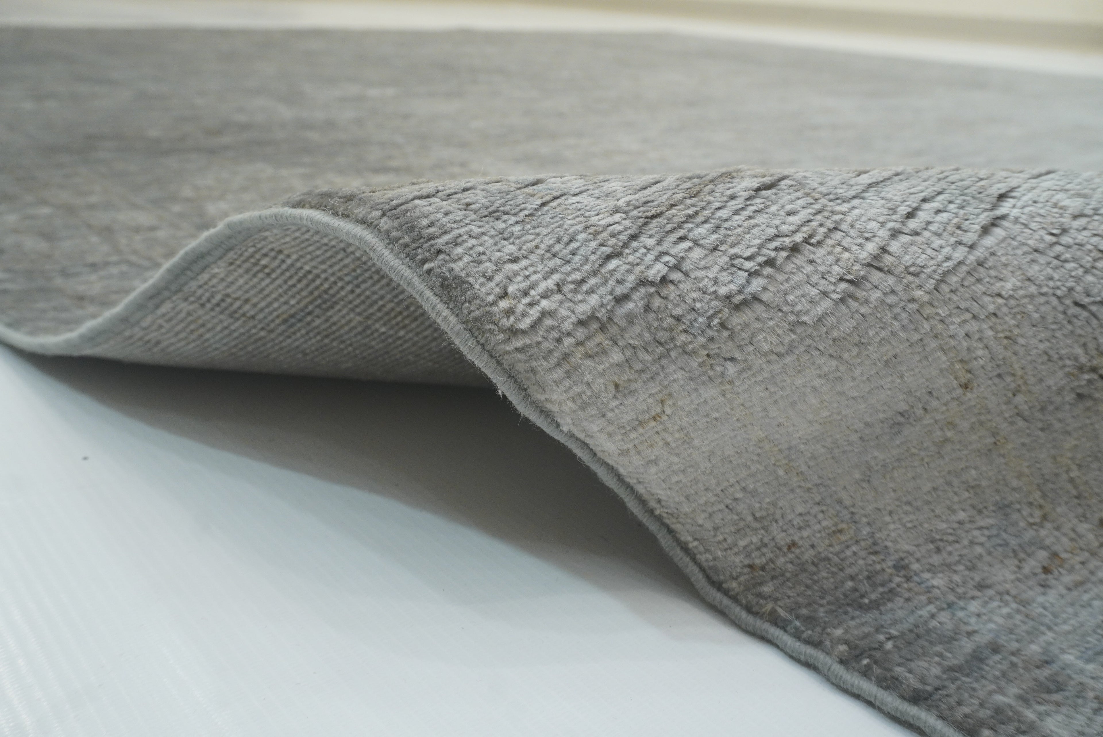 8x10 Overdyed Oushak Slate Gray Hand-Knotted Oriental Rug - Yildiz Rugs