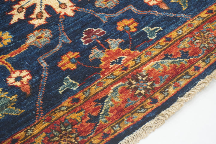 3x23 Ft Navy Blue Bidjar Afghan Oriental Extra Long Runner Rug