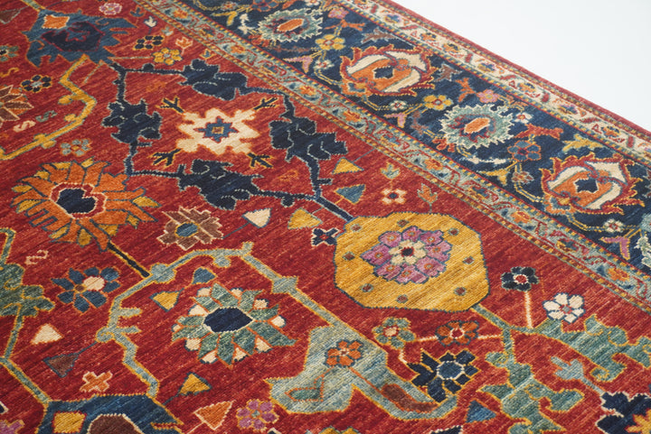 8x10 Red Bidjar Afghan Hand knotted Oriental Rug - Yildiz Rugs