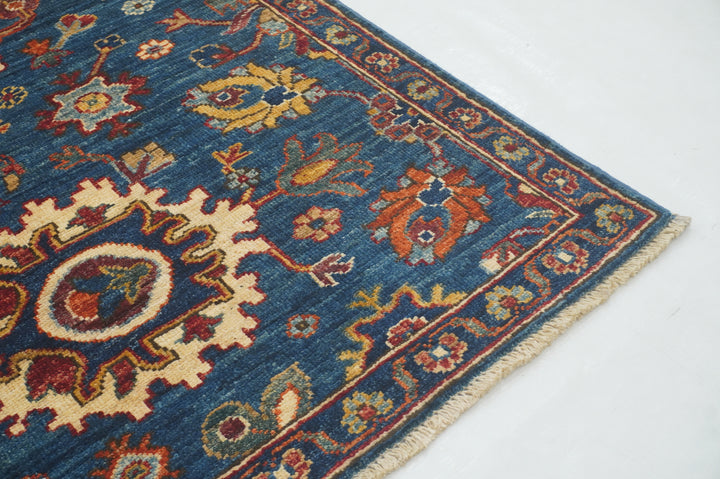 10 ft Blue Bidjar Afghan Hand knotted Oriental Runner Rug