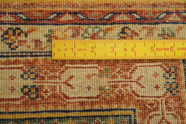 5x7 Red Bakhtiar Afghan Hand-Knotted Oriental Rug - Yildiz Rugs