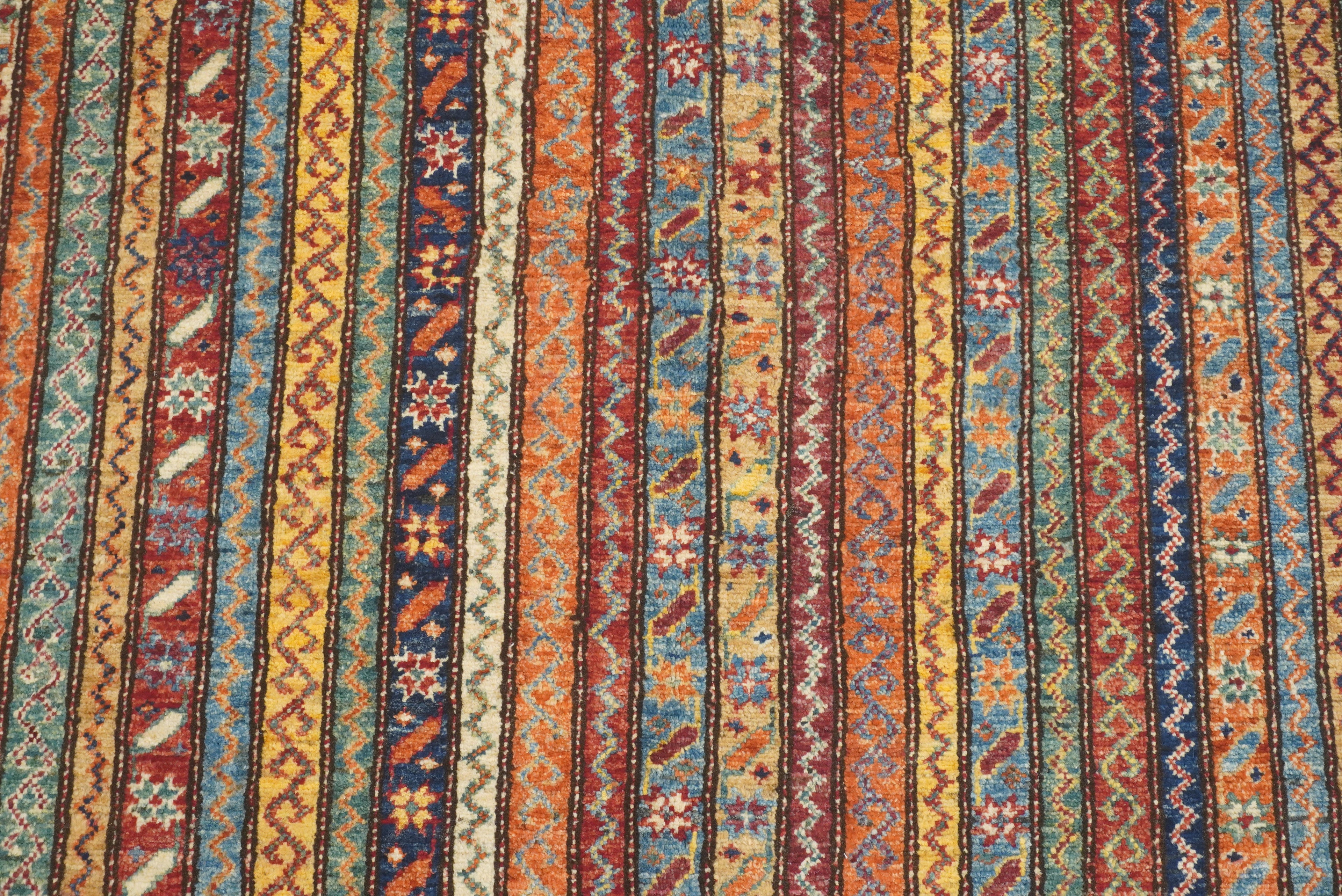 4x6 Red Shawl Hand Knotted Tribal Wool Rug - Yildiz Rugs