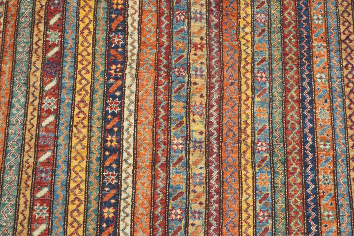 4x6 Red Shawl Hand Knotted Tribal Wool Rug - Yildiz Rugs