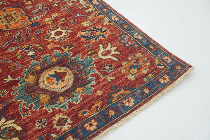3x18 ft Red Bidjar Afghan Hand knotted Wool Oriental Long Runner Rug - Yildiz Rugs