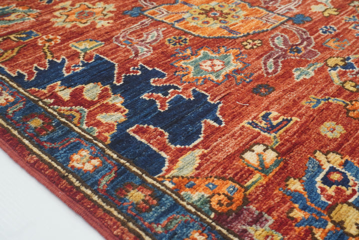 3x18 ft Red Bidjar Afghan Hand knotted Wool Oriental Long Runner Rug - Yildiz Rugs