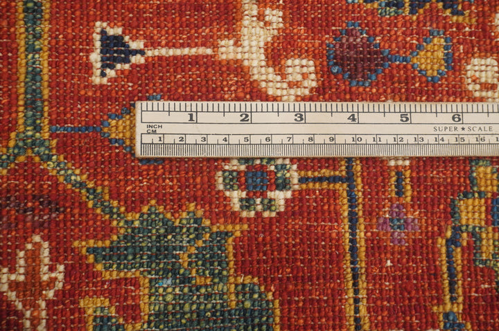 10 ft Red Bidjar Afghan Hand knotted Oriental Runner Rug