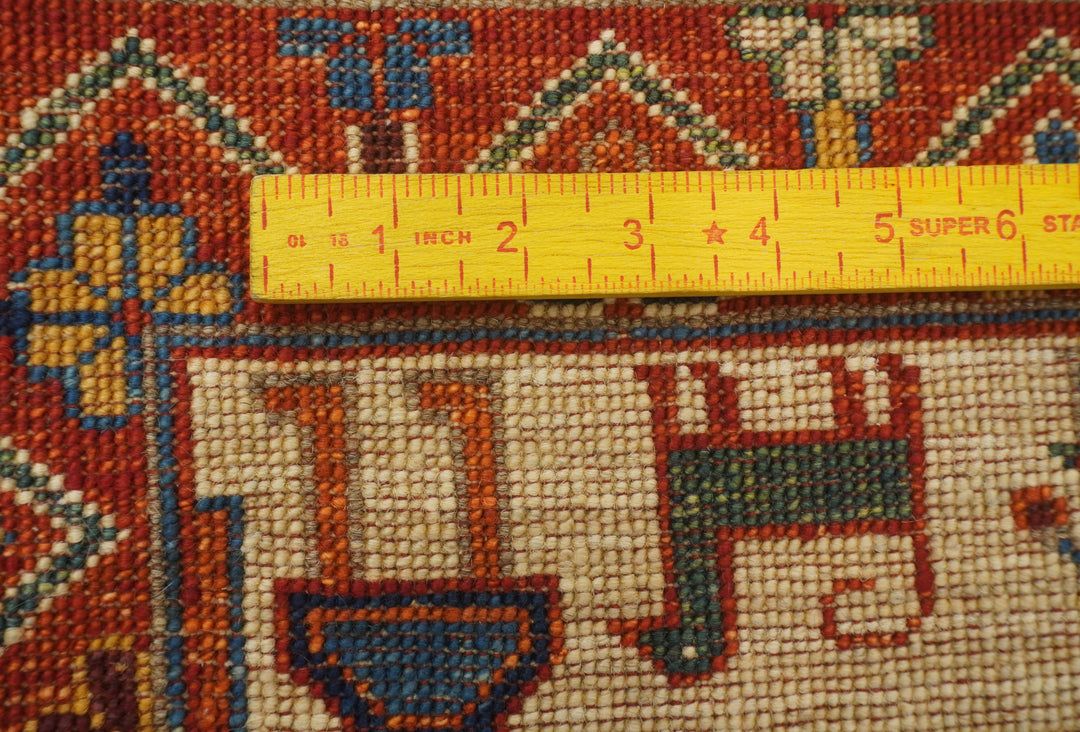 9x12 Red Blue Tribal Gabbeh Afghan Nomad Qashqai Oriental Rug