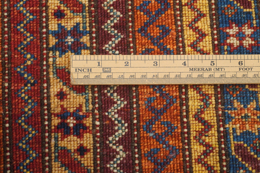 3x5 Red Turkish Shawl Pattern Rug