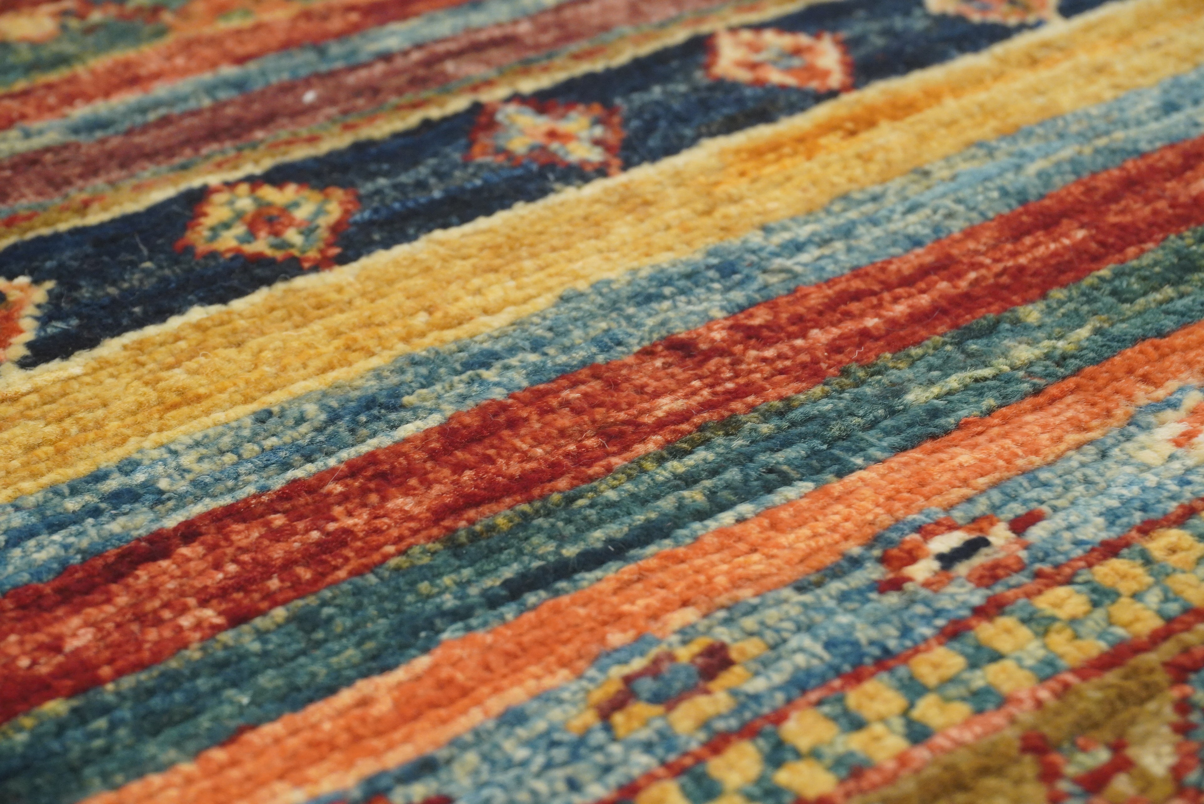 2x3 Red Khorjin Afghan Hand knotted Rug - Yildiz Rugs