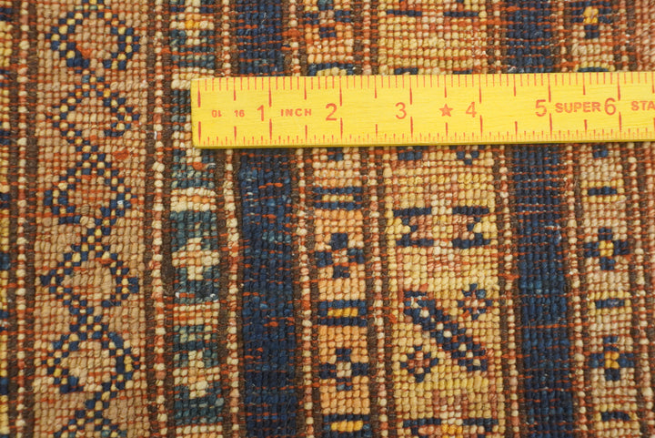2x5 Red Shaal Turkish Hand knotted Runner Rug - Yildiz Rugs