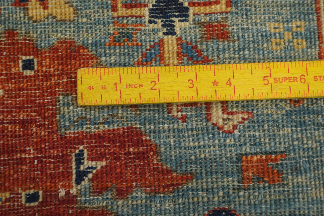 3x4 Blue Bidjar Afghan Hand knotted Rug