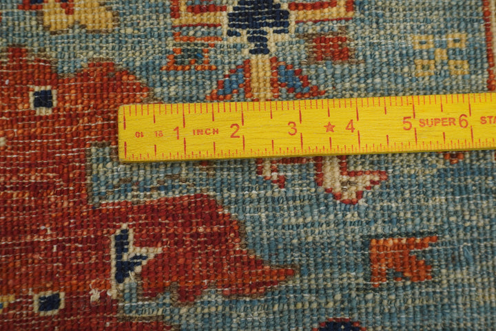 3x4 Blue Bidjar Afghan Hand knotted Rug