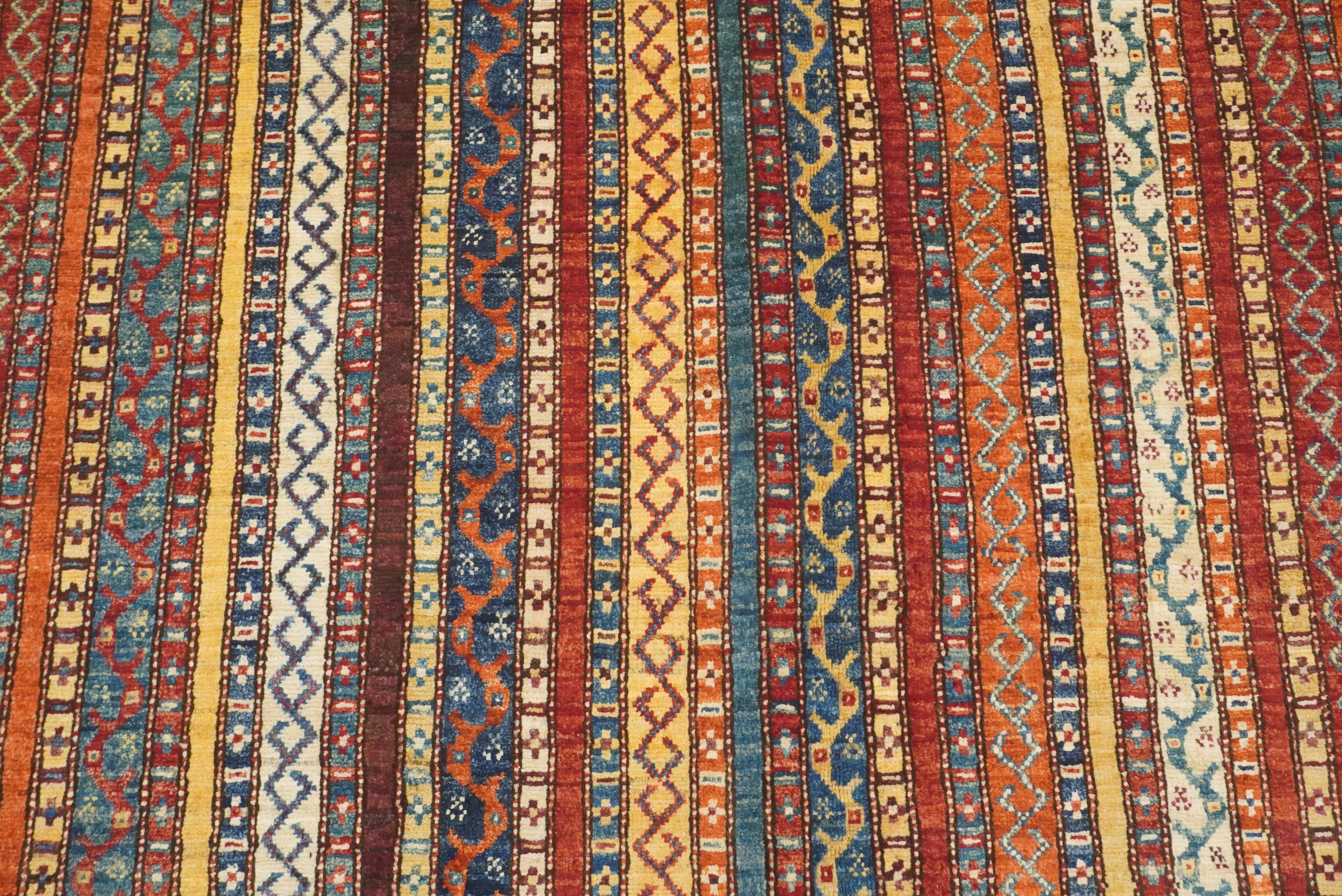 7x8 Red Area Turkish Style Hand-Knotted Tribal Rug - Yildiz Rugs