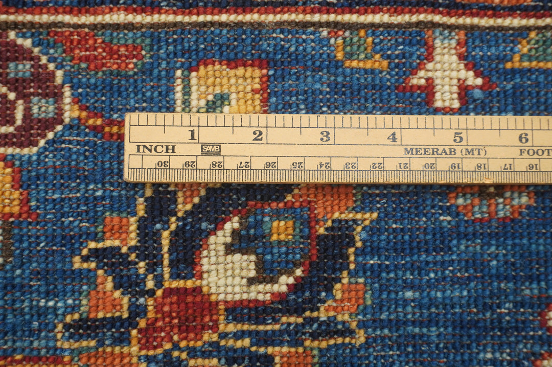 3 x 13 Ft Dark Blue Bidjar Afghan hand knotted Oriental Runner Rug