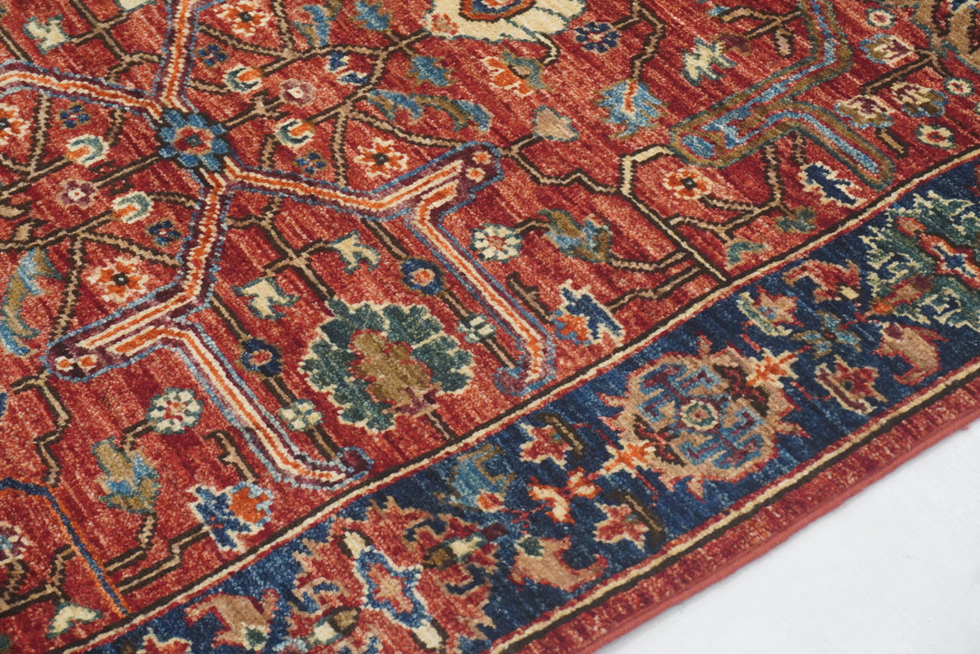 12 ft Red Bidjar Afghan Hand Knotted Oriental Runner Rug