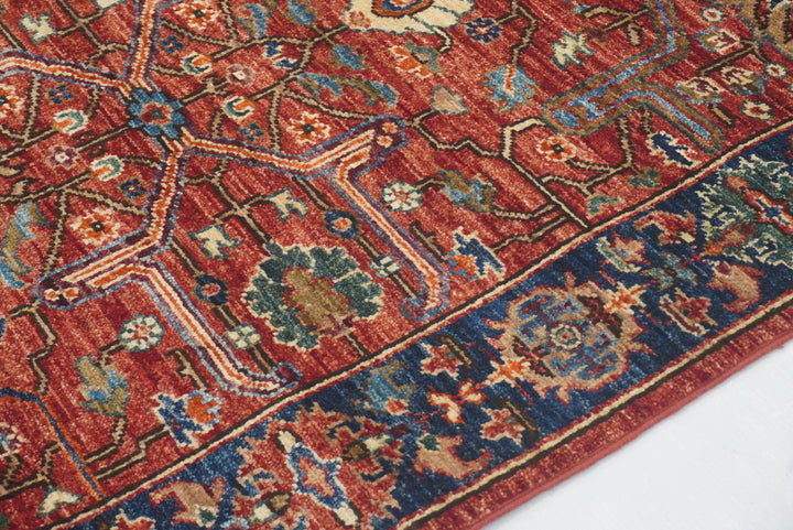 12 ft Red Bidjar Afghan Hand Knotted Oriental Runner Rug