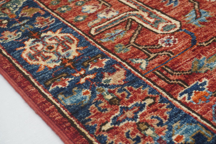 12 ft Red Bidjar Afghan Hand Knotted Oriental Runner Rug