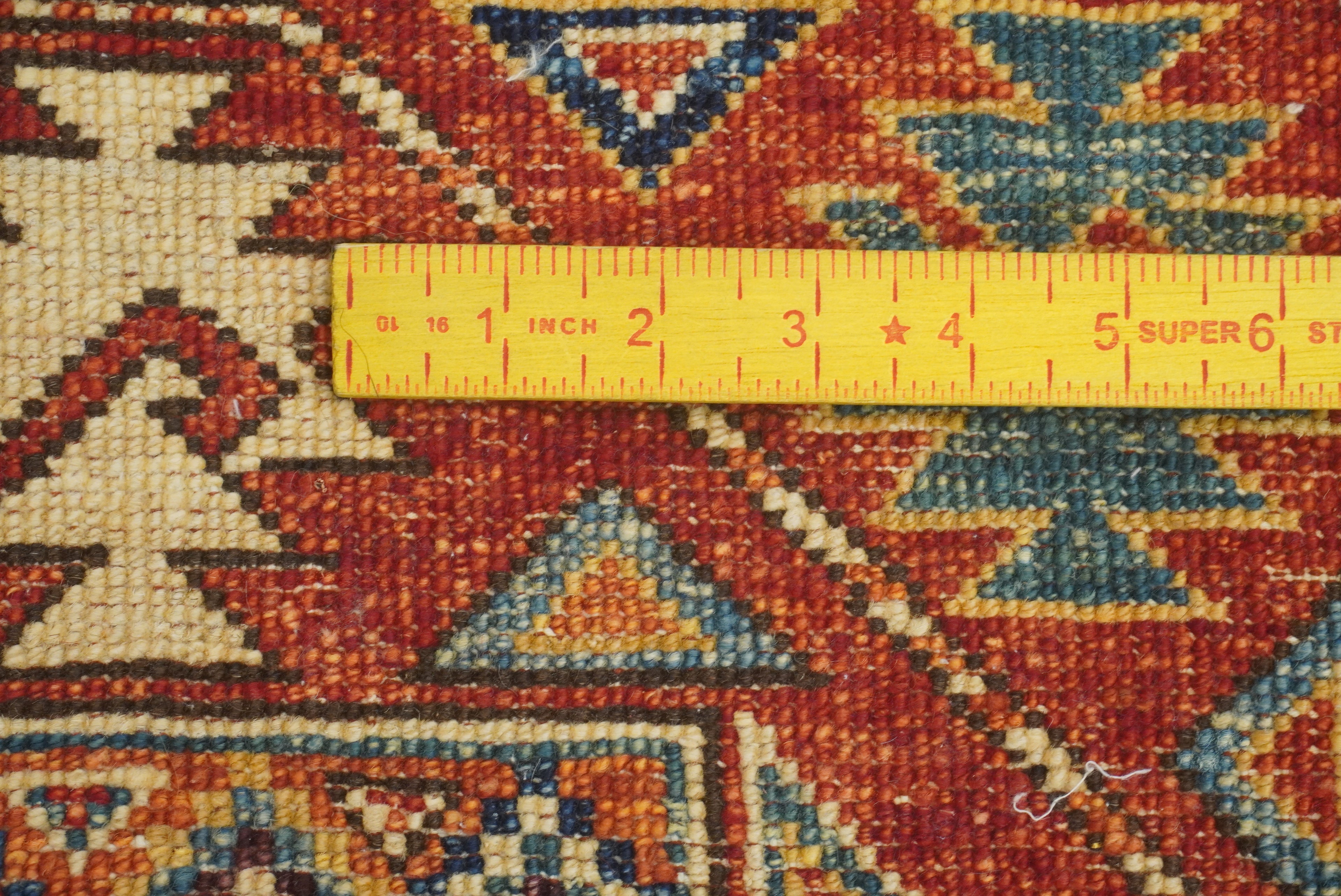 3x4 Red Ersari Hand Knotted Afghan Oriental Rug - Yildiz Rugs