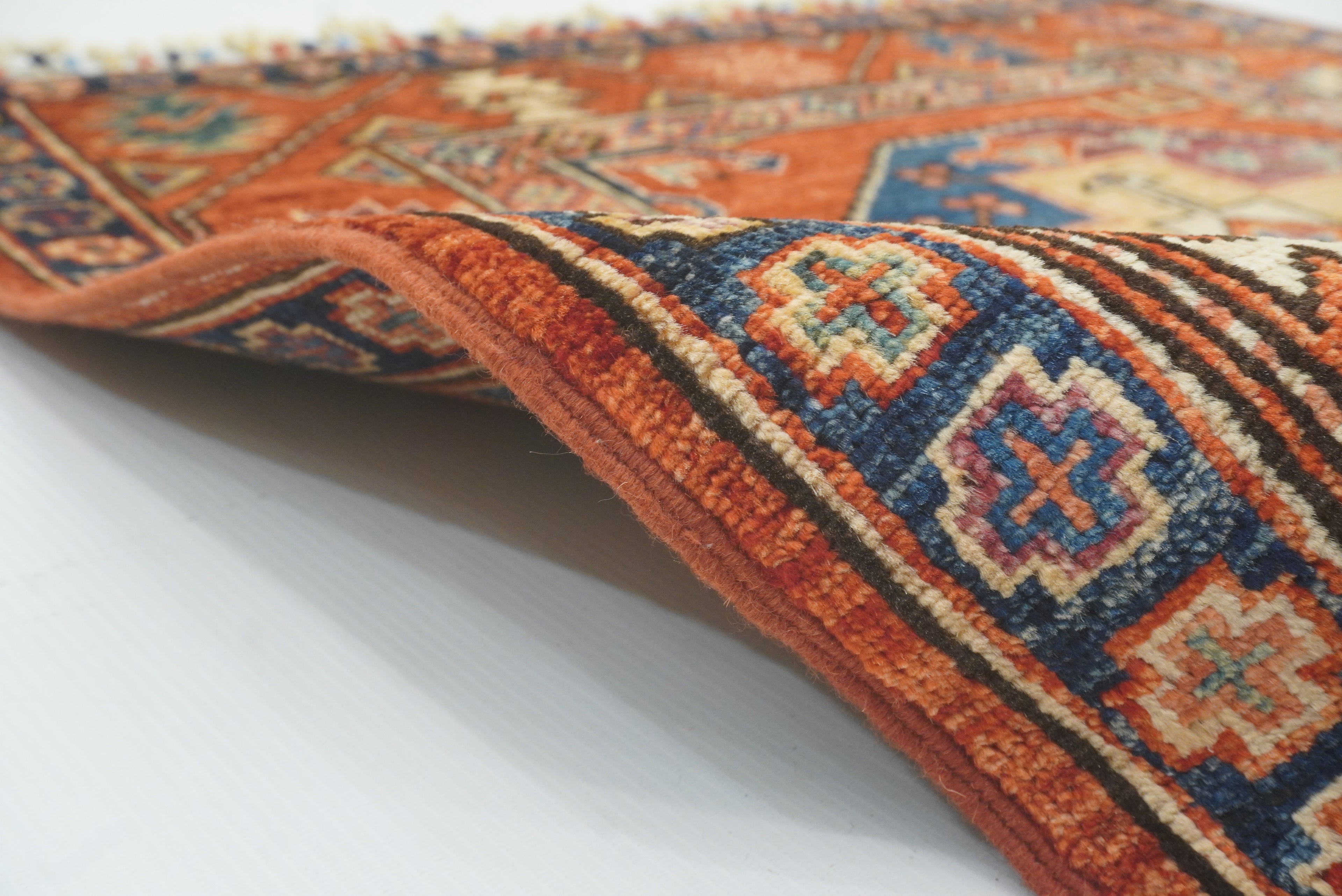 3x4 Red Ersari Hand Knotted Afghan Oriental Rug - Yildiz Rugs