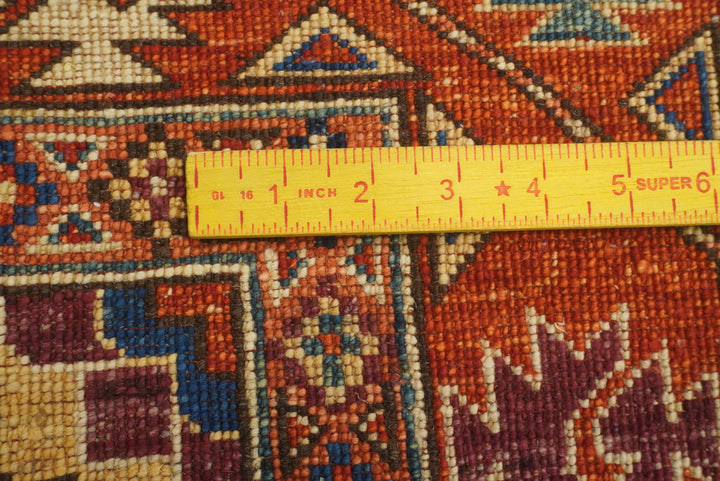 3x4 Red Ersari Hand Knotted Afghan Oriental Rug - Yildiz Rugs