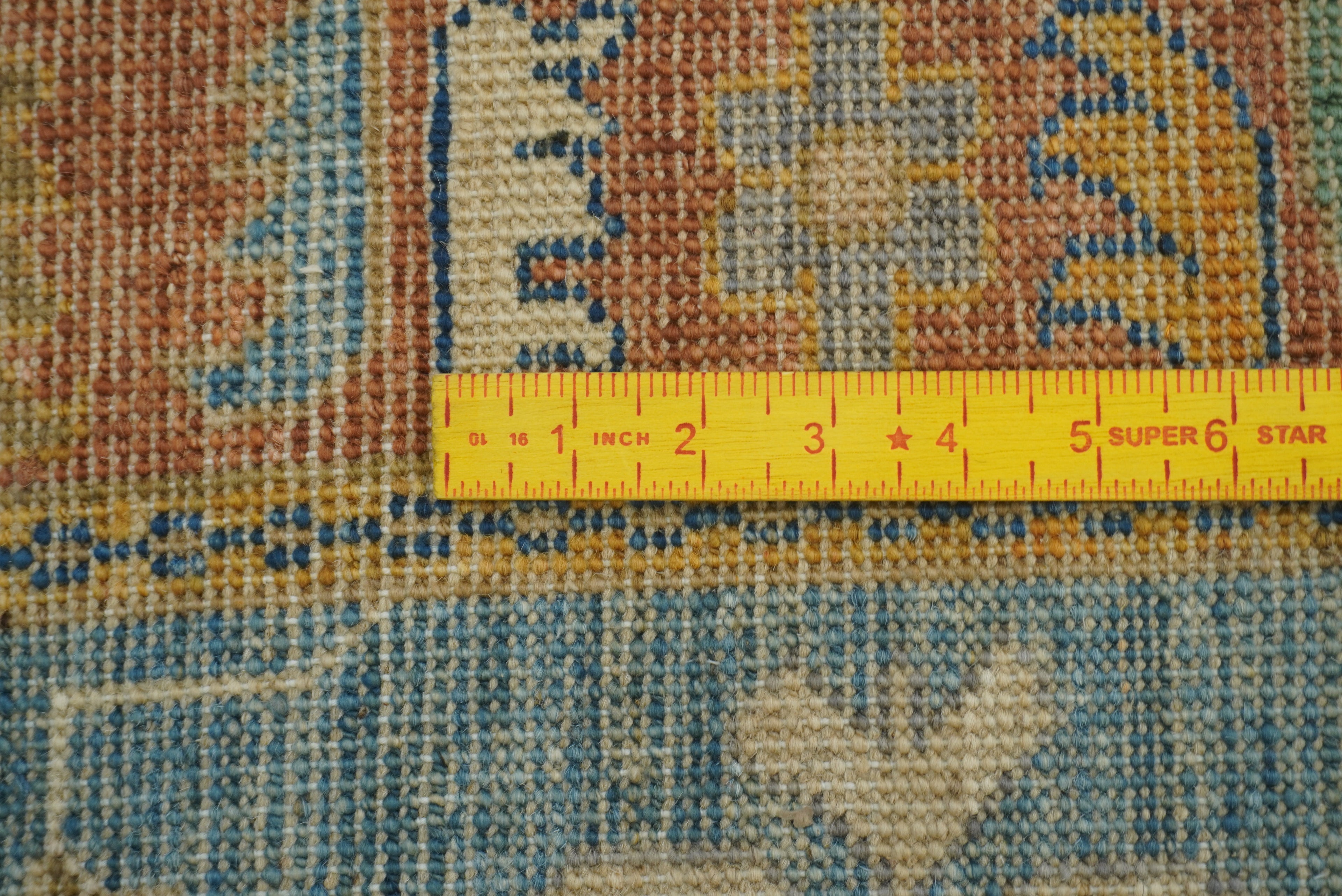 12x15 Blue Oushak Hand Knotted Wool Oriental Rug - Yildiz Rugs