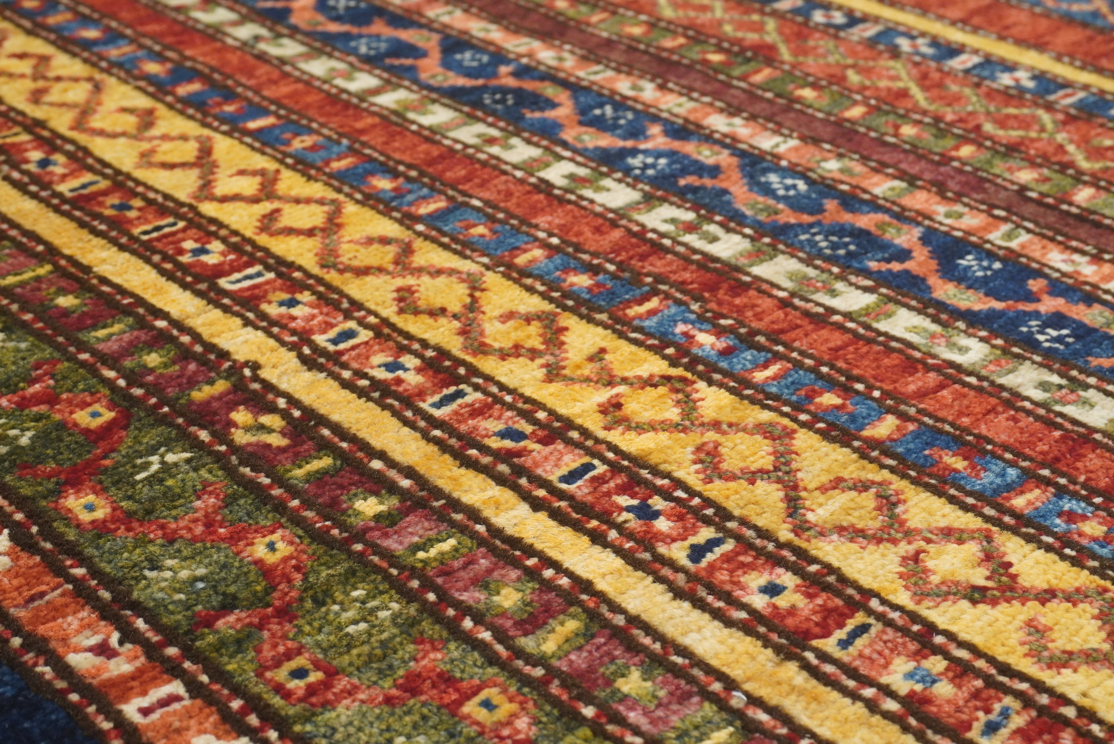 3x4 Red Turkish Style Hand knotted Wool Rug - Yildiz Rugs