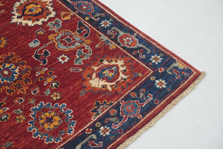 3x5 Red Bidjar Afghan Hand knotted Oriental Rug