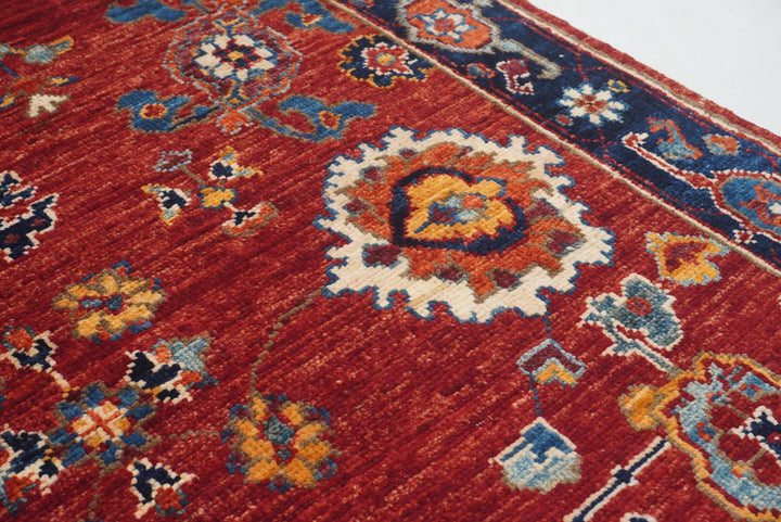 3x5 Red Bidjar Afghan Hand knotted Oriental Rug