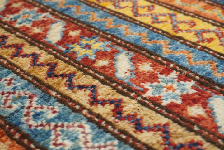 3x4 Red Turkish Style Hand knotted Wool Rug - Yildiz Rugs