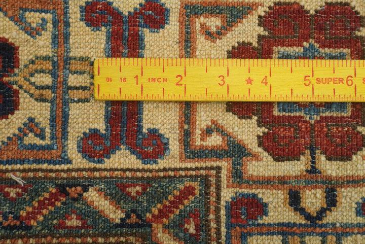 4x6 Red Kazak Hand Knotted Afghan Oriental Rug - Yildiz Rugs