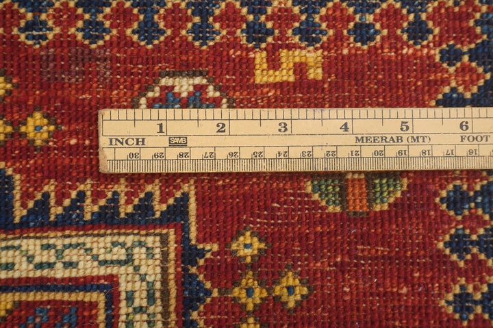 3x4 Red Tribal Baluch Afghan Rug