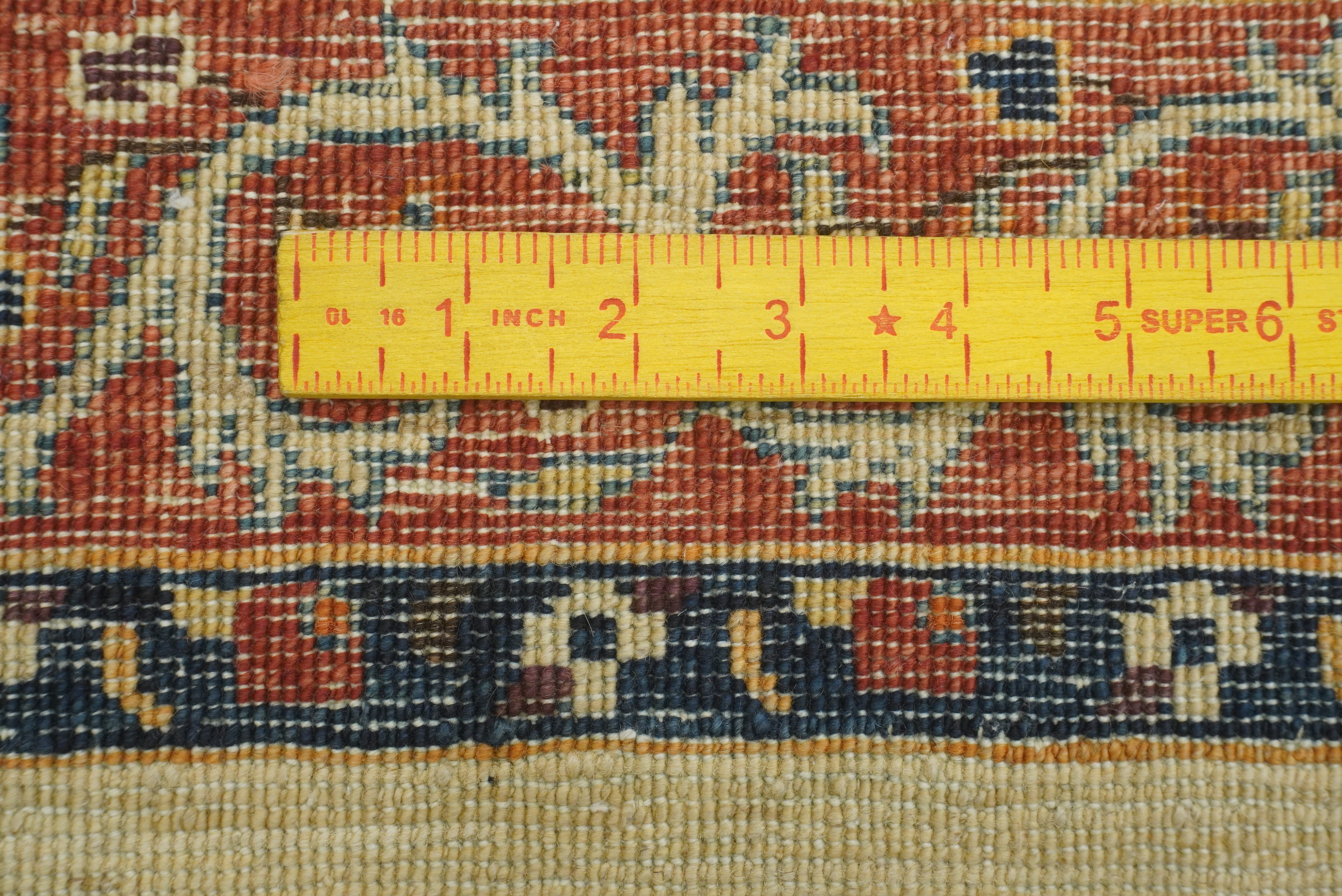 3x5 Beige Bakhtiar Hand Knotted Afghan Wool Oriental Rug - Yildiz Rugs