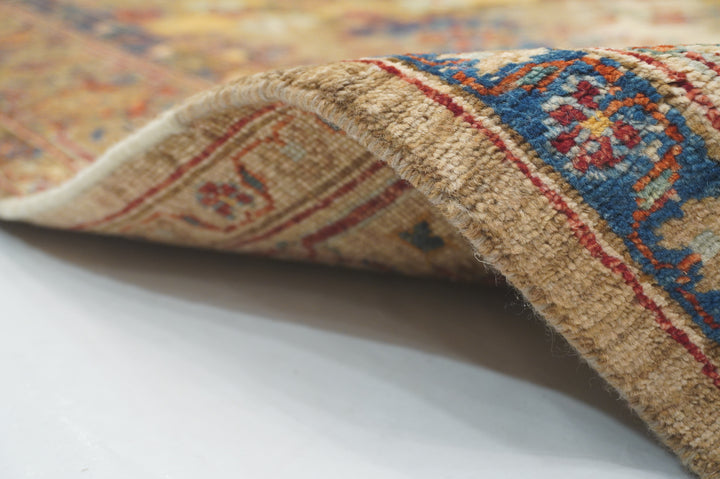 8x10 Brown Modern Bidjar Afghan Hand knotted Oriental rug