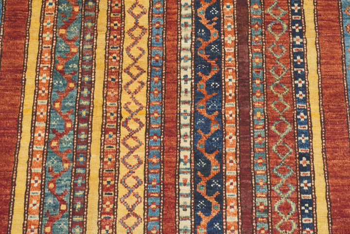3x4 Red Turkish Style Hand knotted Wool Rug - Yildiz Rugs