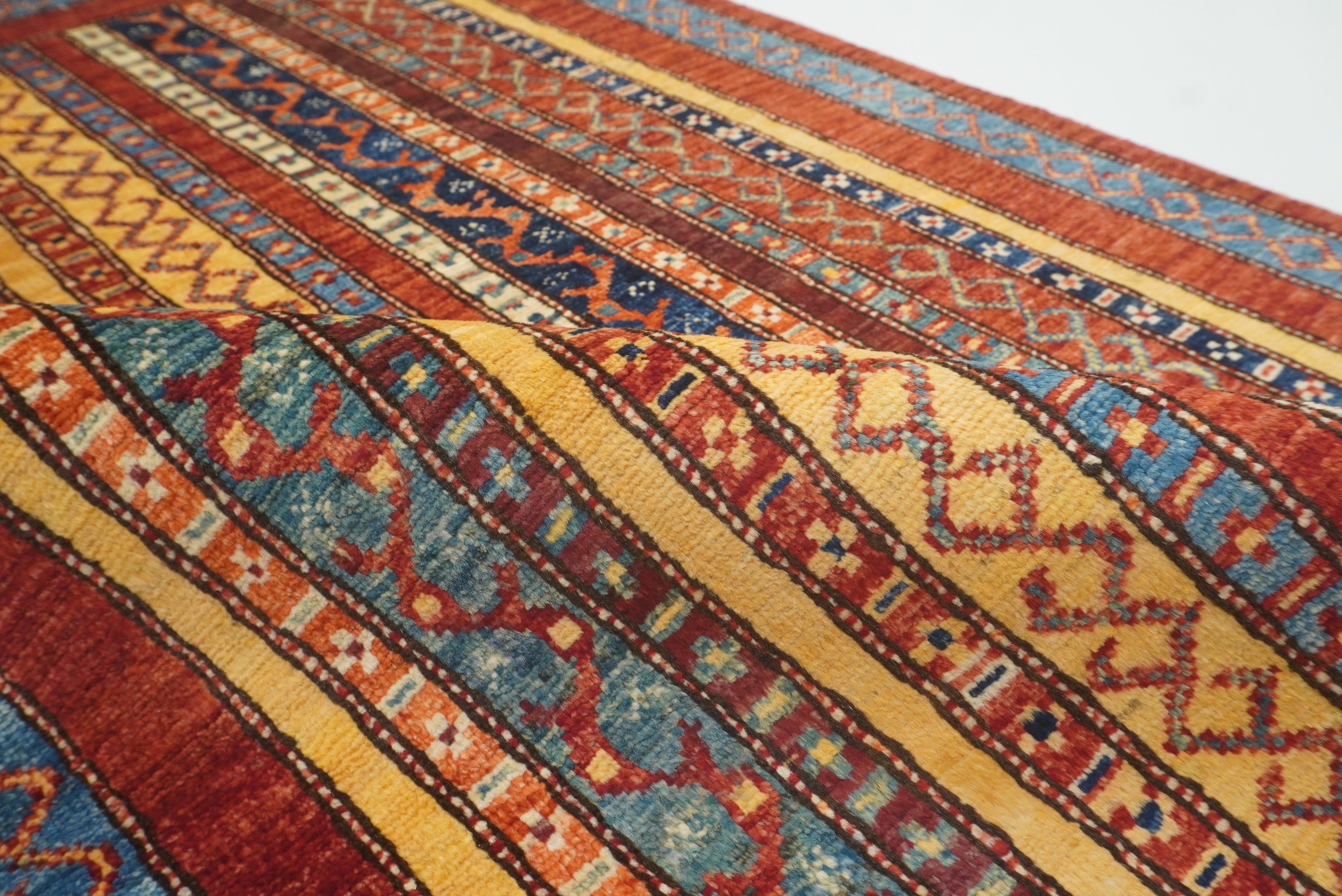 3x4 Red Turkish Style Hand knotted Wool Rug - Yildiz Rugs
