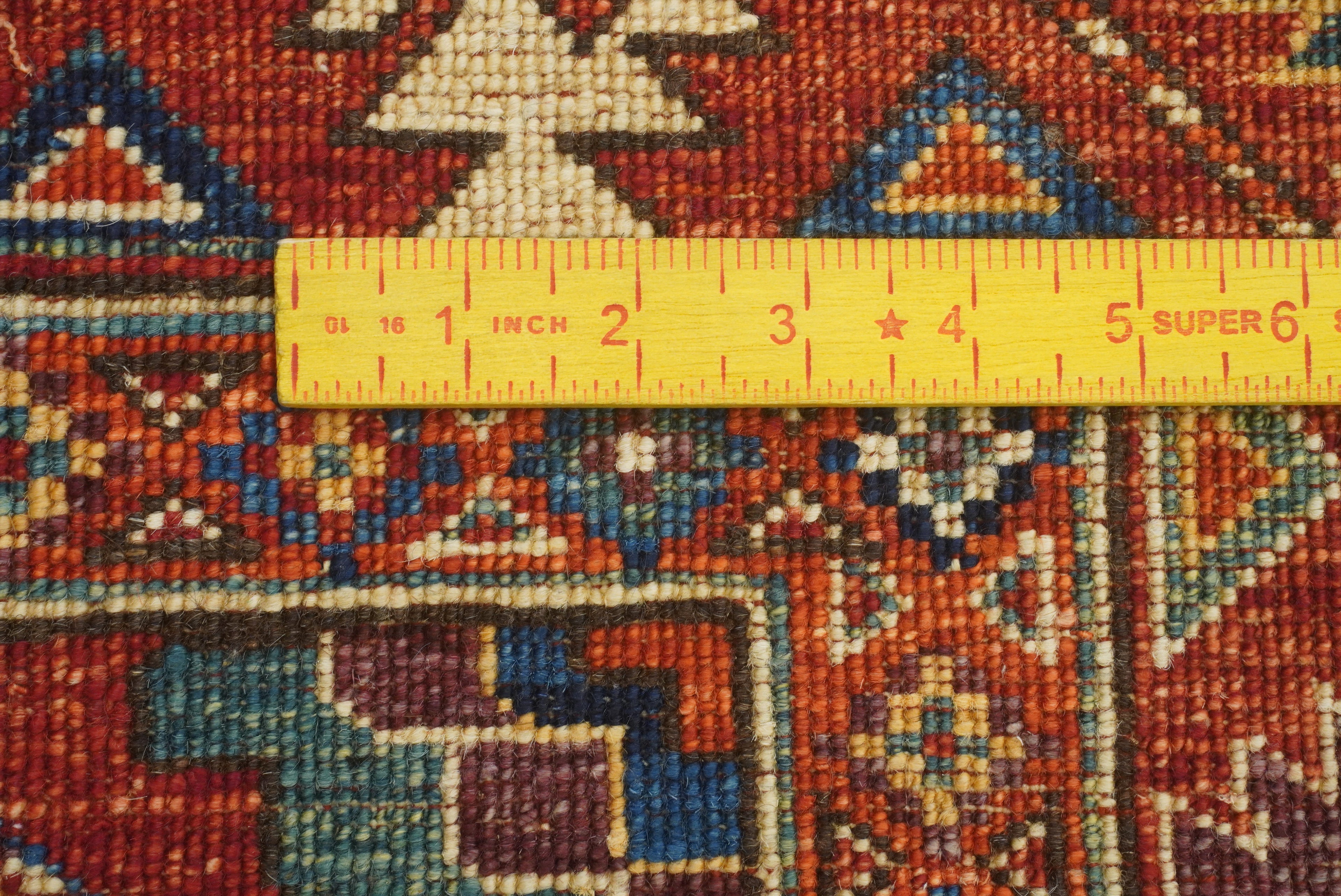 3x4 Red Ersari Hand Knotted Afghan Oriental Rug - Yildiz Rugs