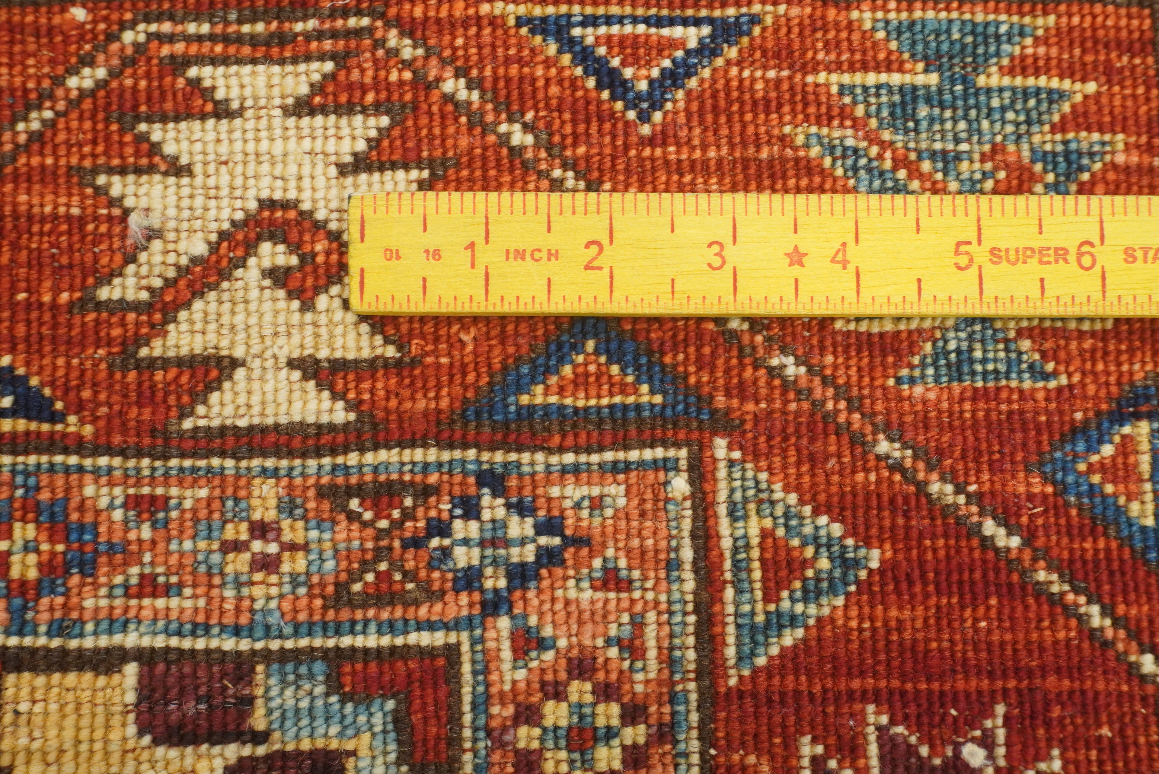3x4 Red Ersari Hand Knotted Afghan Oriental Rug - Yildiz Rugs