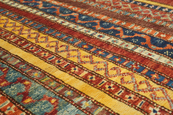 3x4 Red Turkish Style Hand knotted Wool Rug - Yildiz Rugs