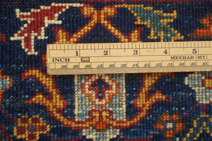 4x6 Navy Blue Bidjar Afghan hand knotted Oriental Rug