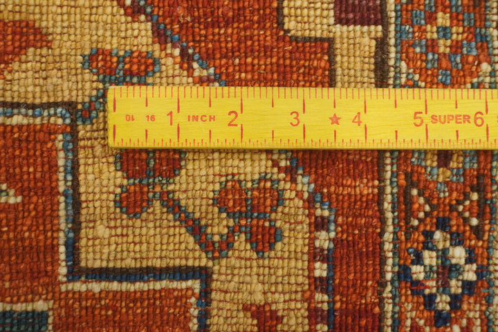 3x4 Red Ersari Hand Knotted Afghan Oriental Rug - Yildiz Rugs