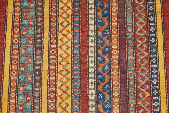 3x4 Red Turkish Style Hand knotted Wool Rug - Yildiz Rugs