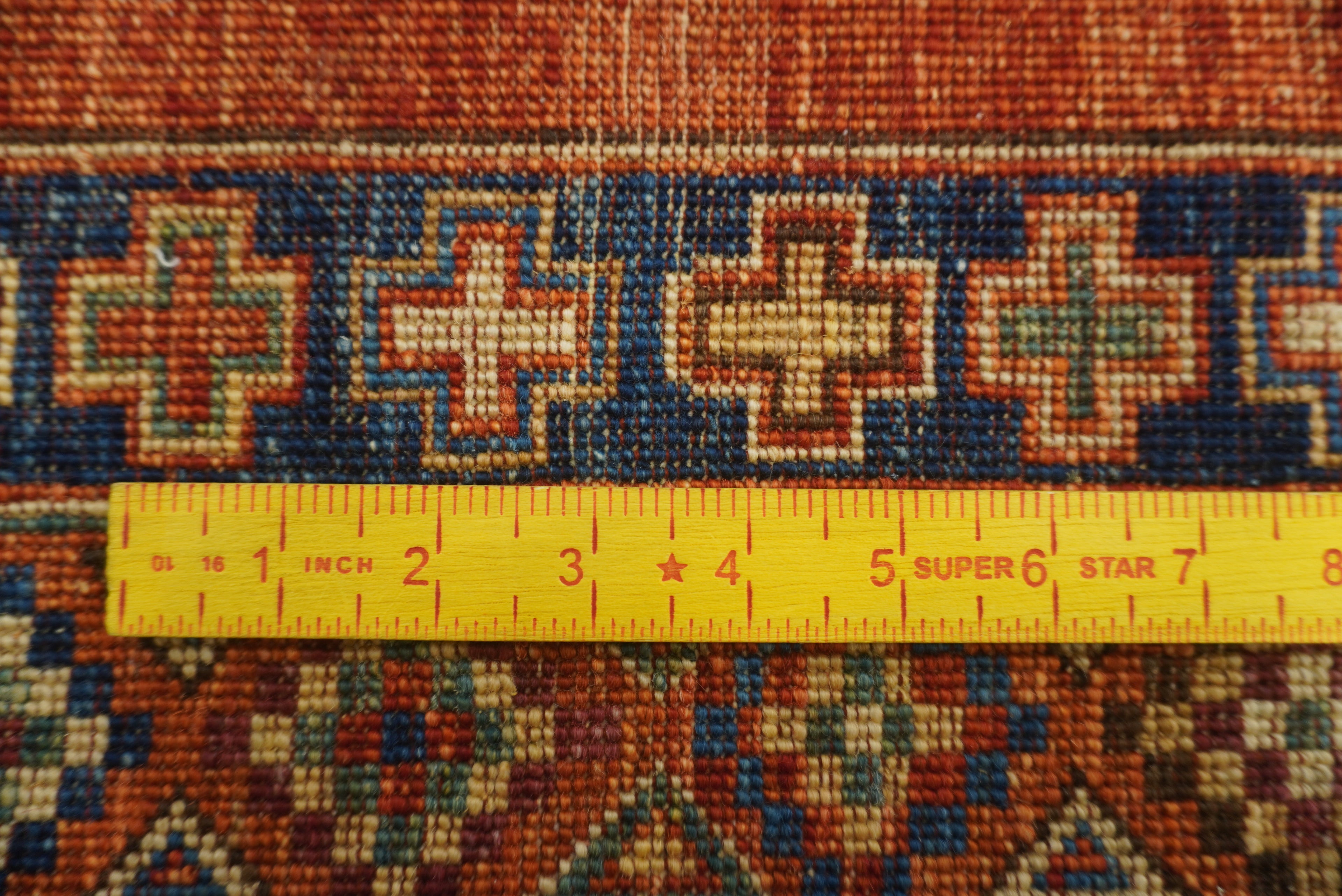 4x6 Red Ersari Afghan Hand-Knotted Rug - Yildiz Rugs