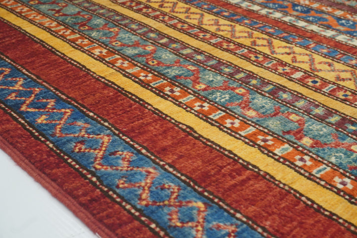 3x4 Red Turkish Style Hand knotted Wool Rug - Yildiz Rugs